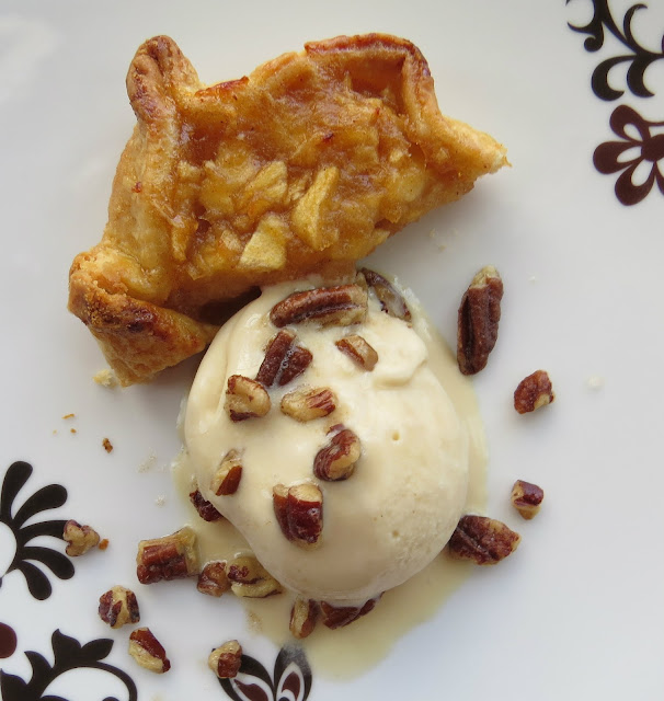 Maple Ice Cream with Salty, Buttered Pecans