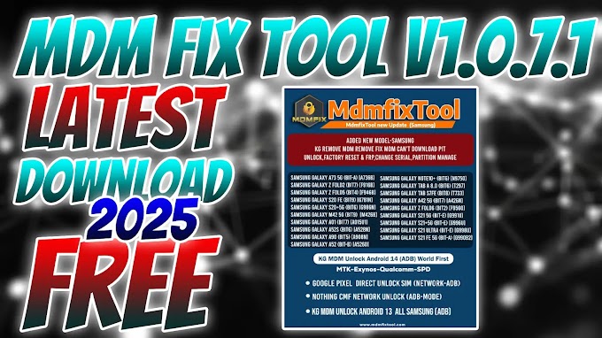 MDM Fix Tool V1.0.7.1 Download Free
