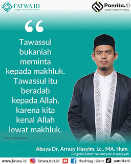 Tawassul Bukanlah Meminta Kepada Makhluk