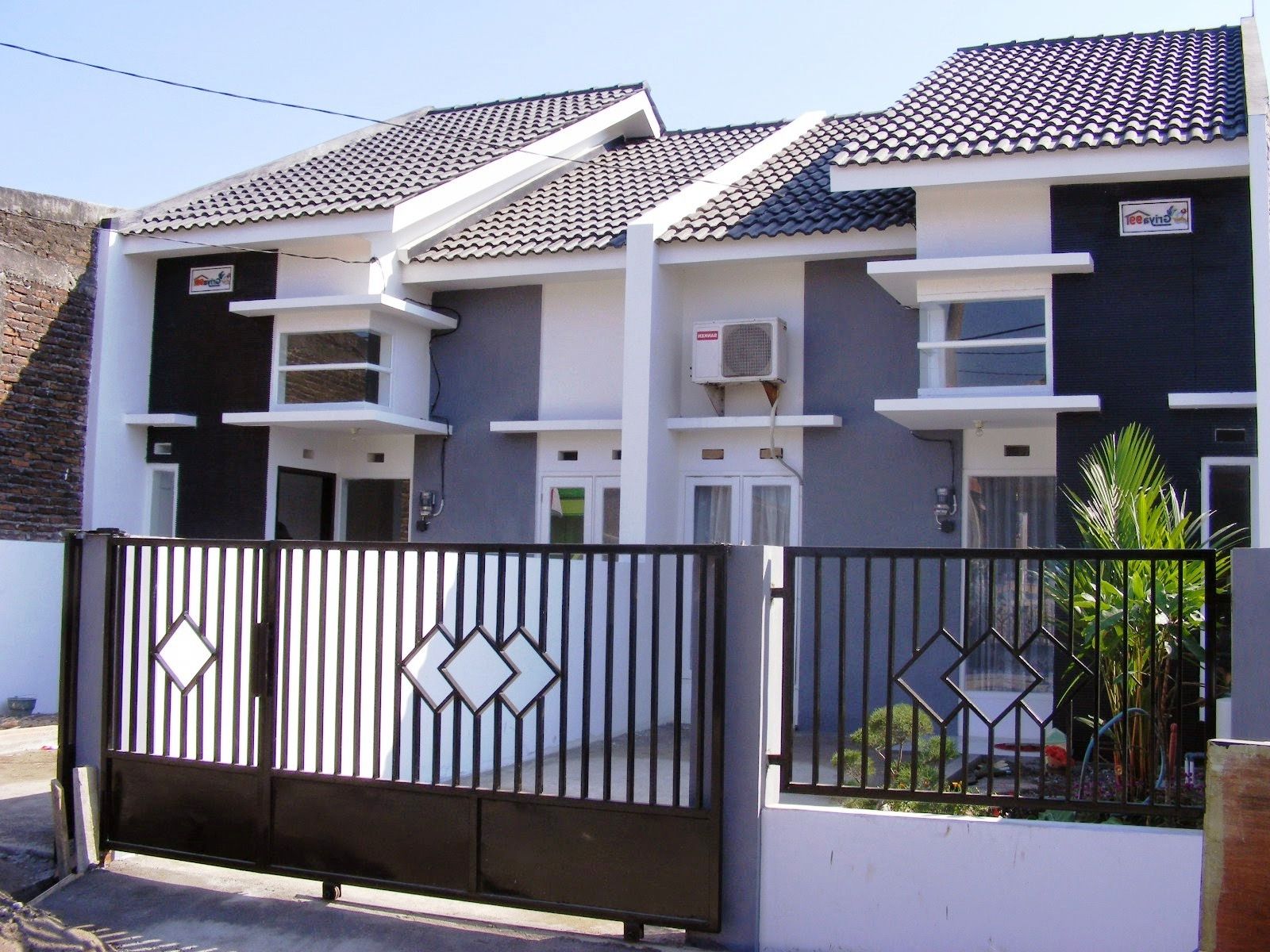 25 Model Pagar Rumah Minimalis Type 36 Dengan Desain Modern