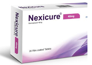 Nexicure دواء نيكسيكيور,الأسم العلمي ESOMEPRAZOLE,دواء إيسوميبرازول,إستخدامات دواء إيسوميبرازول,علاج بعض مشاكل المعدة والمريء (مثل ارتداد الحمض والقرحة), يخفف من أعراض مثل حرقة ، وصعوبة في البلع والسعال المستمر,يساعد هذا الدواء على التئام الحمض في المعدة والمريء,مثبطات مضخة البروتون, (PPIs),كيفية استخدام دواء إيسوميبرازول,إستخدامات دواء نيكسيكيور,جرعات دواء نيكسيكيور,الأعراض الجانبية دواء نيكسيكيور,التفاعلات الدوائية دواء نيكسيكيور,الحمل والرضاعة دواء نيكسيكيور,فارما كيور ,دليل الأدوية المصرية