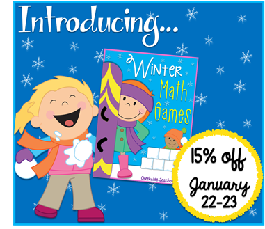 winter math game blog