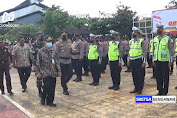 Gelar Pasukan Pengamanan Nataru, Polres Tuban Dirikan 4 Pos Pengamanan