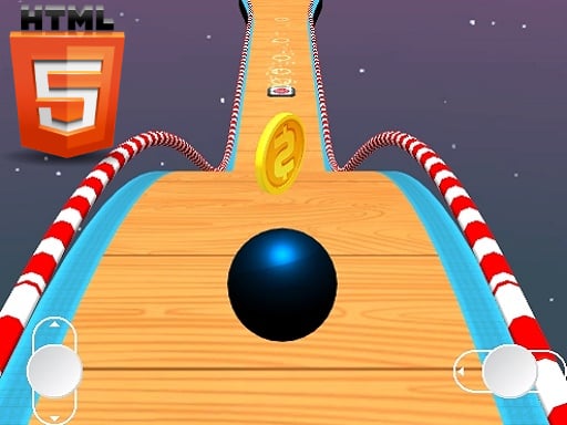 sky stunts rolling ball 3d game