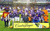 REAL VALLADOLID C. F. - Valladolid, España - Temporada 2015-16 - Manu Del Moral, André Leao, Juanpe, Hermoso y Kepa; Rodri, Chica, Alfaro, Marcelo Silva, Álvaro Rubio y Juan Villar - REAL VALLADOLID 1 (Rodri) ELCHE C. F. 1 (Álvaro) - 09/01/2016 - Liga de 2ª División, jornada 20 - Valladolid, estadio José Zorrilla