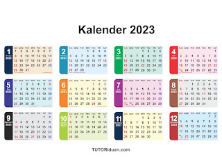 Kalender 2023 CDR PSD