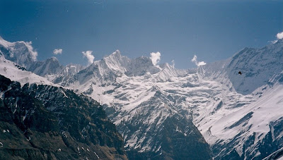 view from Annapurna Base Camp