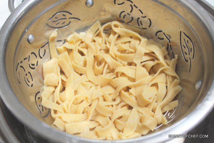 Incredible Grain-Free and Gluten-Free Homemade Pasta Noodles that hold together and taste delicious!