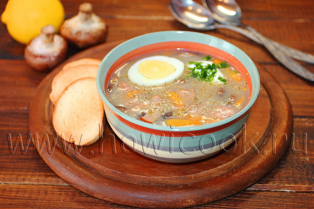 рецепт польского супа журек