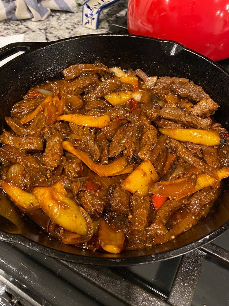 steak fajitas