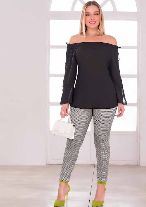 Blusa Chiffón crepé