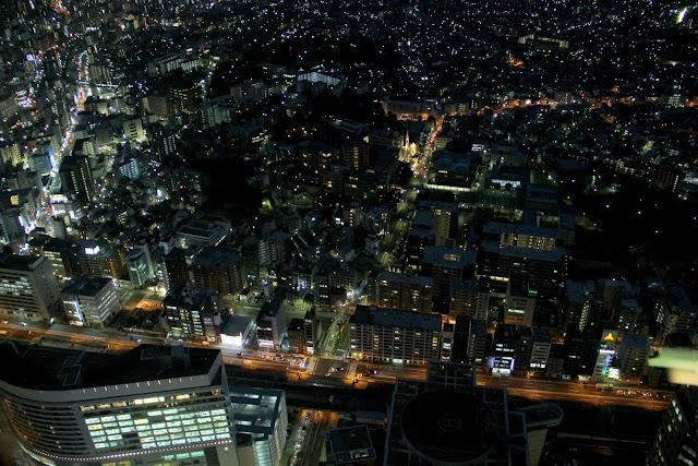 日本 橫濱 橫濱地標大廈 夜景