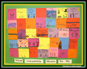 photo of: Paper Quilt: What Friendship Means to Me -- Quilt RoundUP via RainbowsWithinReach
