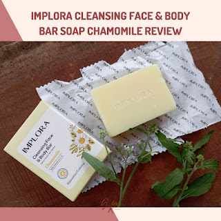 implora cleansing face & body bar soap chamomile