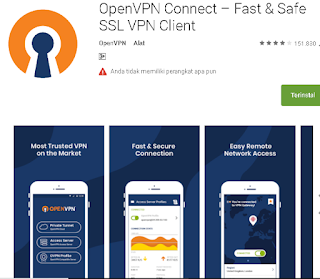 pada kesempatan hari ini aku akan meyampaikan beberapa warta wacana √ Ulasan Tentang OpenVPN Connect – Fast & Safe SSL VPN Client