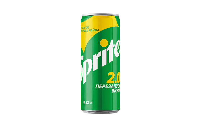 Sprite 2.0 с новым составом, Sprite 2.0 с сахаром Спрайт 2.0  
