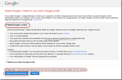 delete google plus account