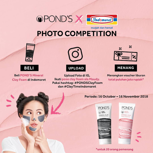 POND’S X INDOMARET Photo Competition Berhadiah Voucher Liburan