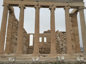 AN ARCHEOLOGICAL SITE OF PARTHENON 