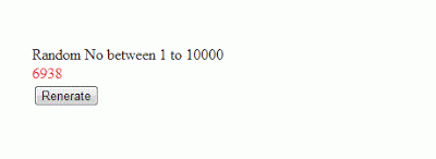 generate random numbers in C#.Net asp.net