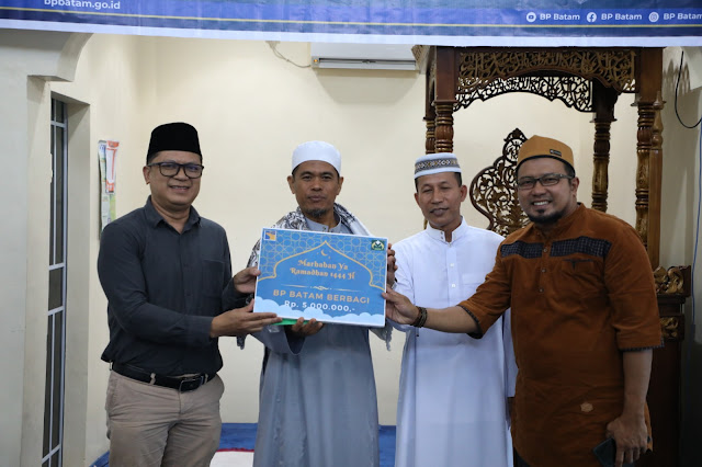 BP Batam Safari Ramadhan ke Masjid Saidina Ali Batu Besar