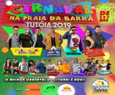 Programação do Carnaval deTutóia 2019