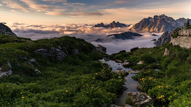 Sea of Clouds Landscape