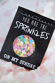 sprinkles on my sundae valentine
