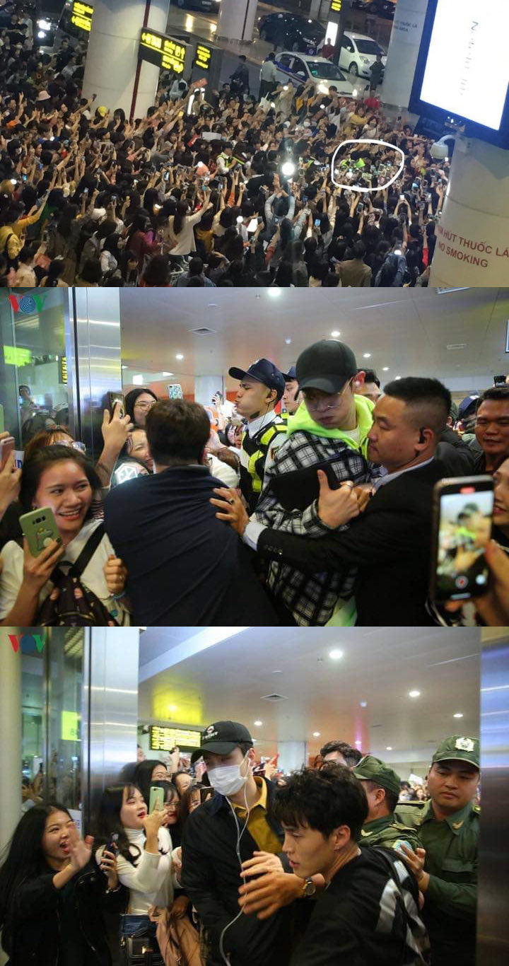 EXO Chanyeol and Sehun Be Crowded by Sesaeng at Vietnam Till Trigger Fans Anger