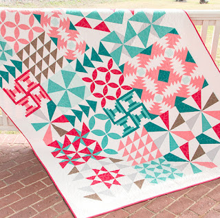 free quilt along via Sew at Home Mummy Bella Skill Builder hosted by Fat Quarter Shop