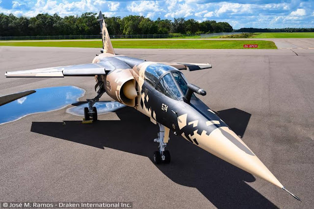 Draken Mirage F-1M receives cool paint scheme