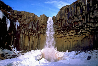 Six waterfalls in southern Iceland