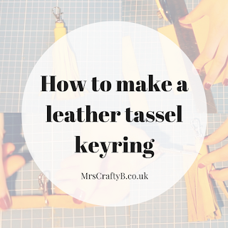 How to Make a Leather Tassel Keyring with Rosanna Clare