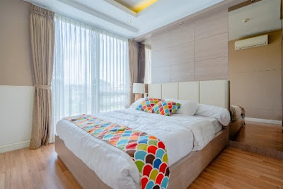 Interior Kamar Tidur Landmark Residence Bandung