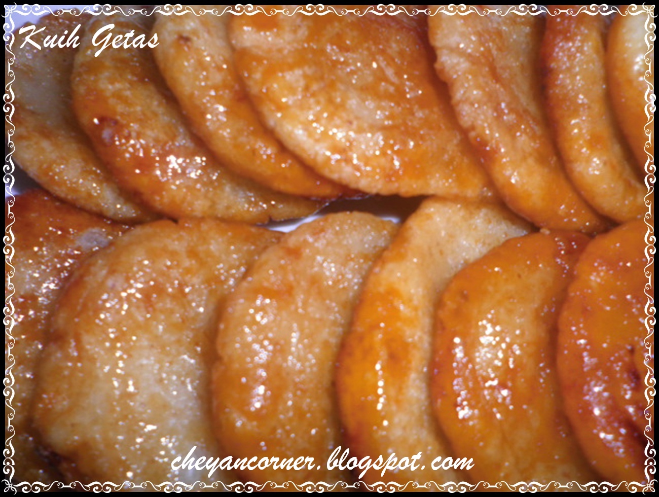 Cheyancorner: Kuih Getas Sira Gula Hangus