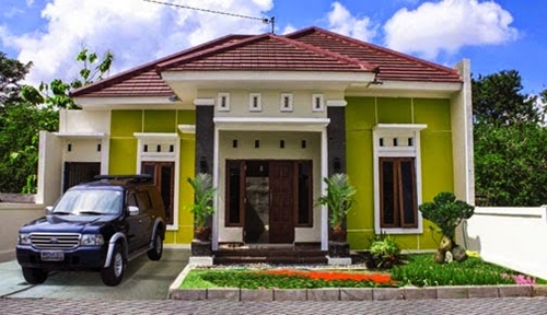 gambar rumah minimalis sederhana 1 lantai model 19