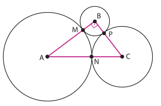 três circunferências