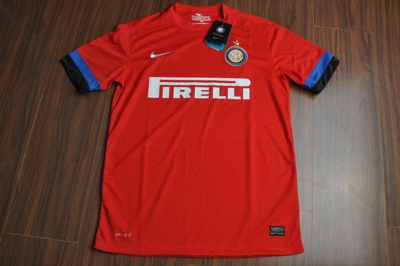 **New Arrival Jersey Inter Milan Away Merah 2013 ~ Jual