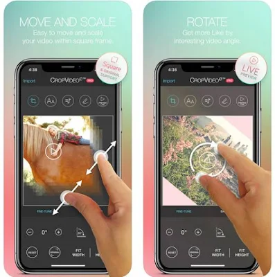 Aplikasi Crop Video di iPhone