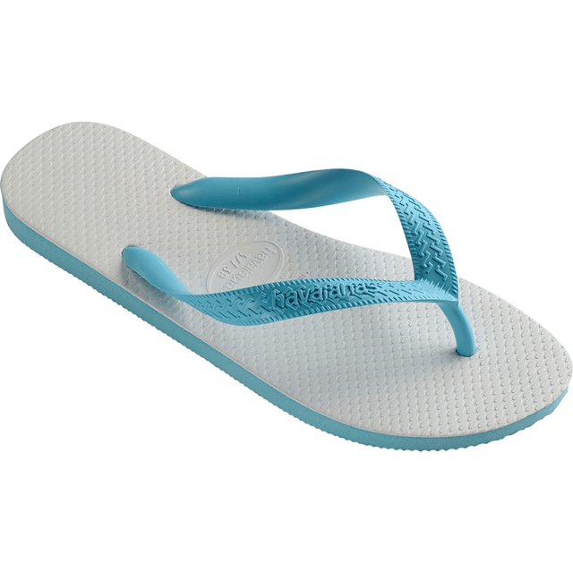 Chinelo havaianas tradicional azul clara