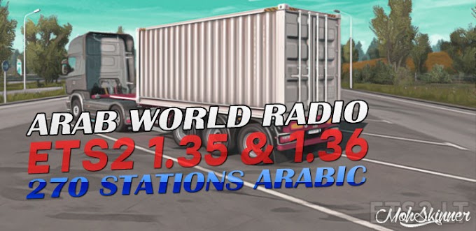 [ETS2 1.35] MohSkinner – Arab World Radio