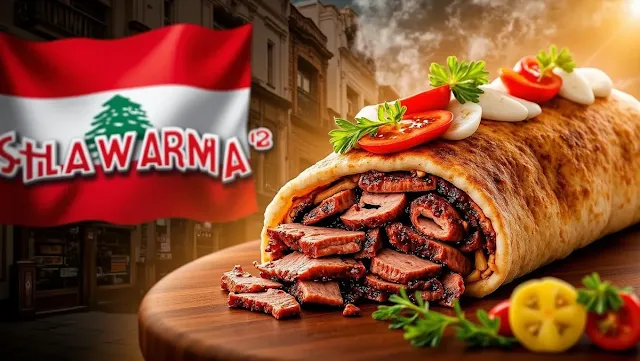 الشاورما اللبنانية