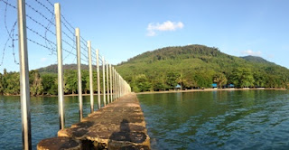 pantai gedambaan sarang tiung kotabaru kalsel