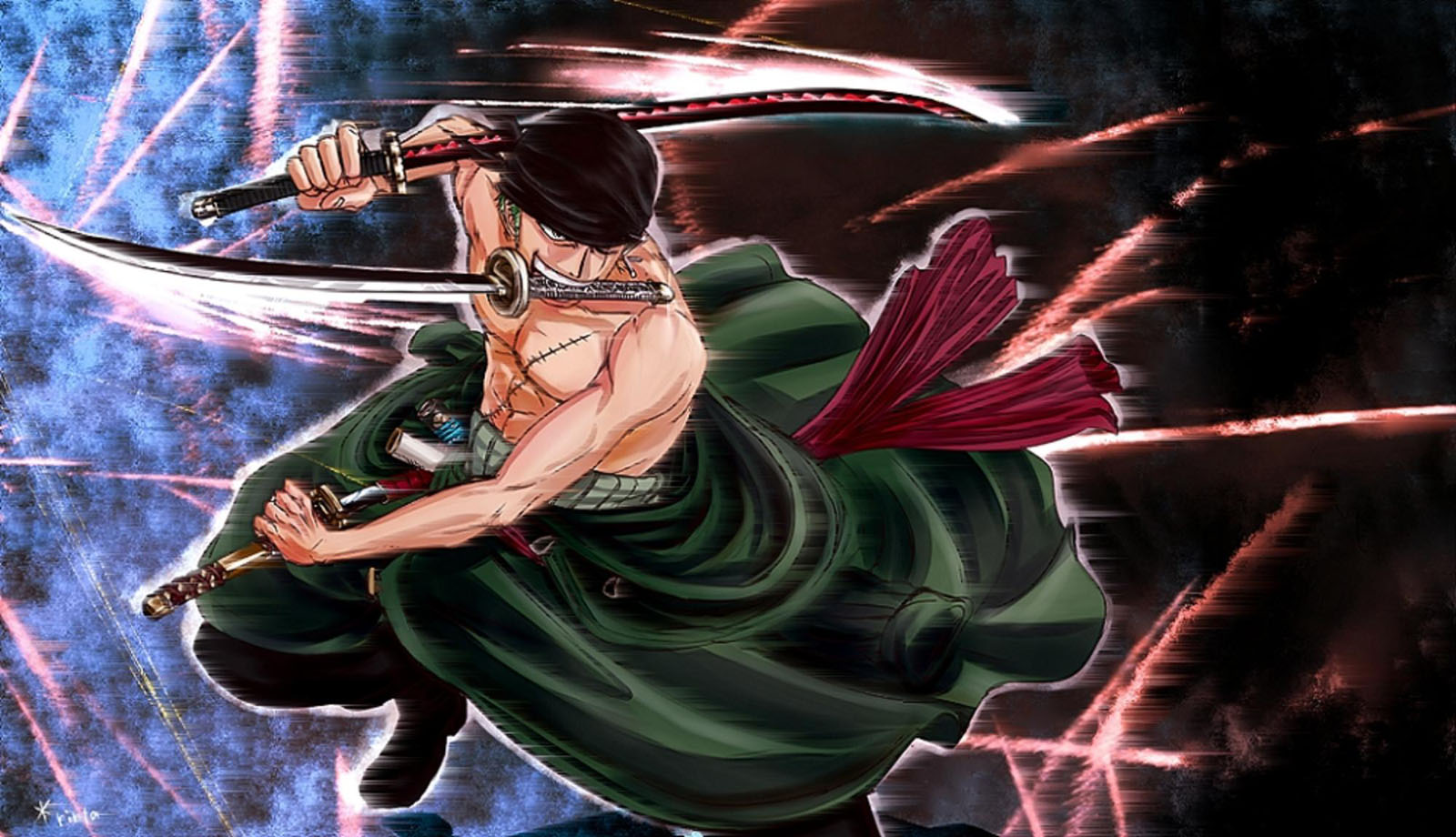 1600x920px Roronoa Zoro Wallpapers - WallpaperSafari