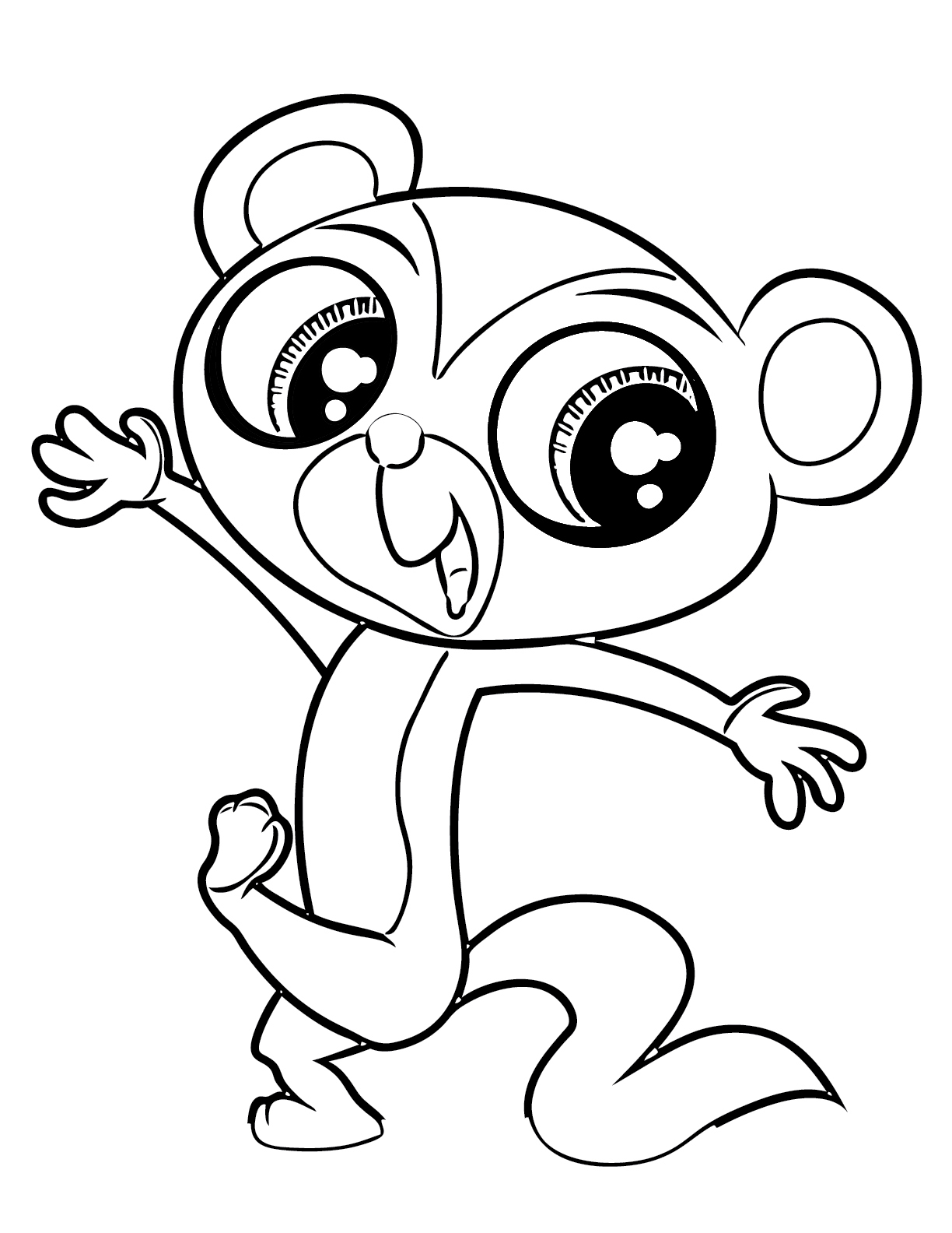 Littlest Pet Shop Coloring Pages Sports ColoringPedia - littlest petshop coloring pages