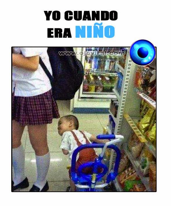 Yo cuando era niño- Meme