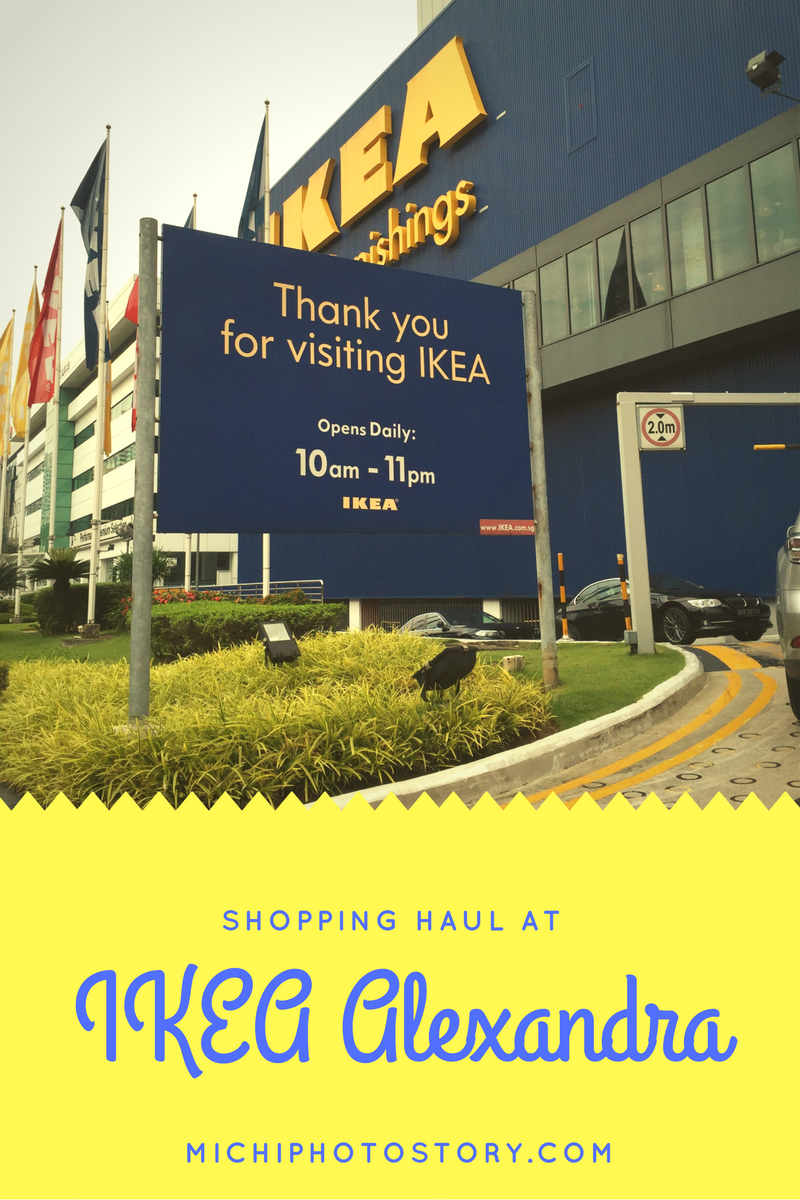 Michi Photostory Singapore Shopping At Ikea Alexandra