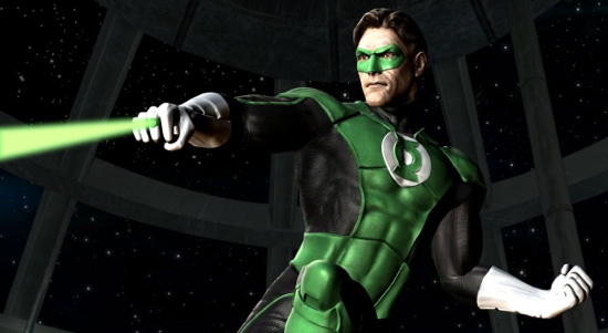 ryan reynolds green lantern costume. Reynolds in the green suit