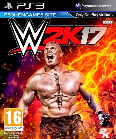 WWE 2K17 + DLC [NO HAN] [PKG/Carpeta] [HEN/CFW] [BLUS31599 / NPUB31838] PS3