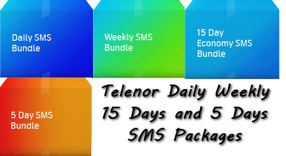 Telenor Talkshalk SMS Packages